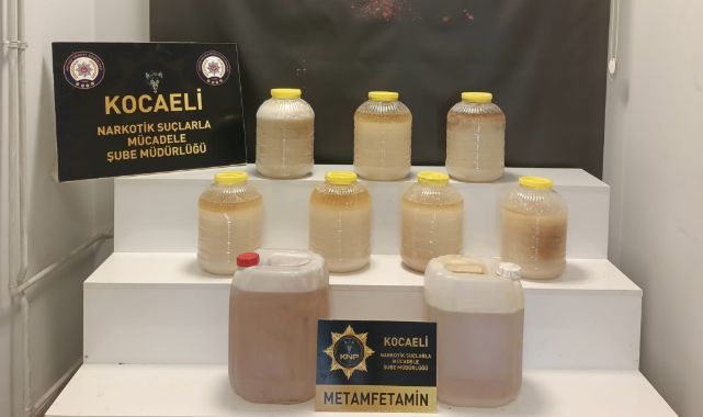 Cipin yakıt deposundan 111 kilo metamfetamin çıktı