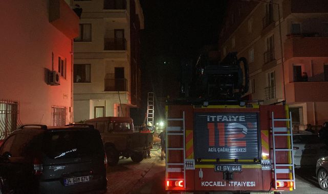 Darıca'da kızgın yağ yangına sebep oldu