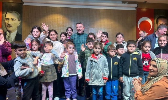 Dilovalı çocuklar doyasıya eğlendiler