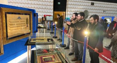 Dilovası’nda; kutsal emanetlere büyük ilgi