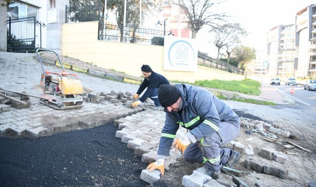 Fen İşlerinden yollarda bakım ve onarım çalışması