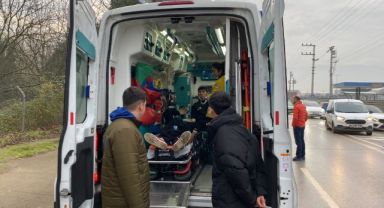 İşe giderken hastanelik oldular