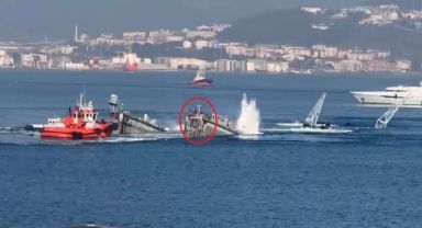 İzmit Körfez’inin ortasında can pazarı