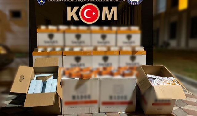 Kocaeli’de 470 bin makaron ele geçirildi