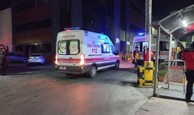 Lastik fabrikasında yangın: 8 işçi dumandan etkilendi