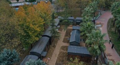 Lokomotif Çocuk Köyü'nde sona gelindi