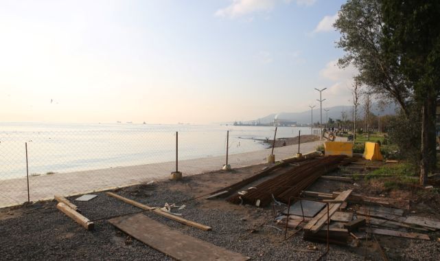 Yelken Tesisinde çalışmalar sürüyor