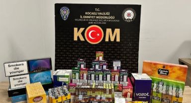 26 bin sahte bandrollü boş ve dolu makaron ele geçirildi