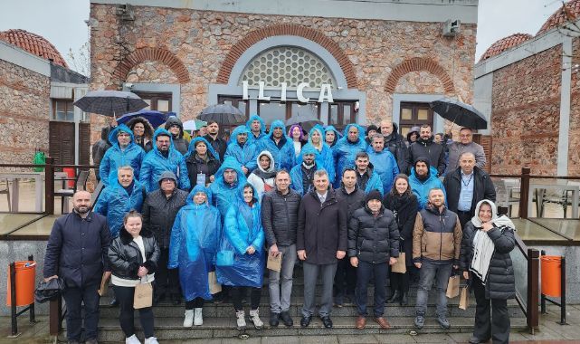 Acente temsilcileri Gölcük'e hayran kaldı