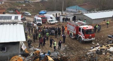 Barakada yangın faciası: 1 işçi hayatını kaybetti