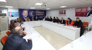 Başkan Aygün’den teşkilat buluşmaları