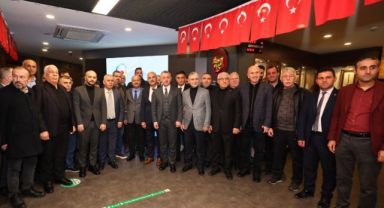 Başkan Büyükakın, iş dünyasının temsilcileriyle buluştu