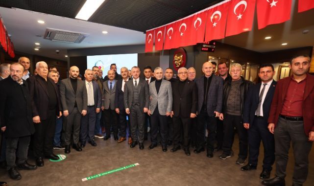 Başkan Büyükakın, iş dünyasının temsilcileriyle buluştu