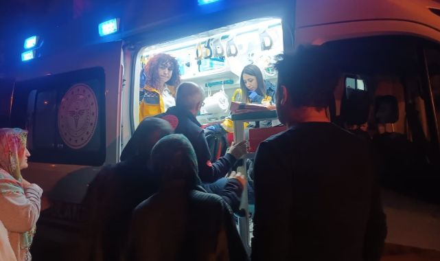 Gebze'de sobadan yükselen duman yaşlı adamı hastanelik etti
