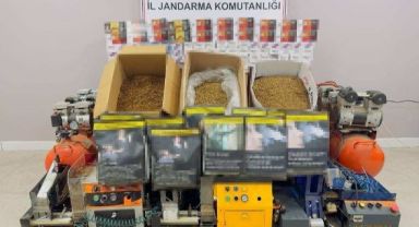 Kocaeli'de gümrük kaçağı 48 bin dolu ve boş makaron ele geçirildi
