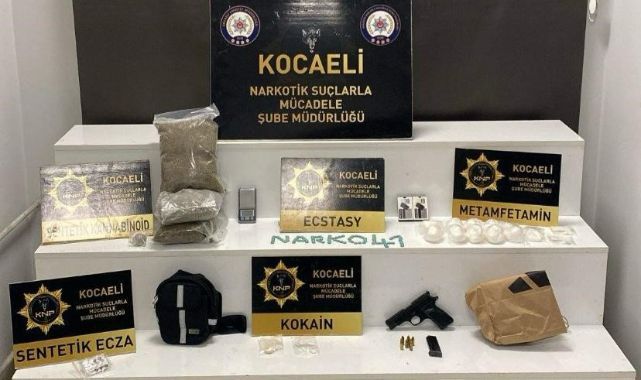 Kocaeli’de uyuşturucu operasyonu: 4 tutuklama