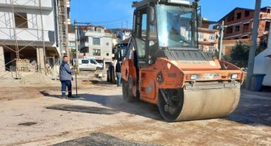 Körfez’de bozuk yollara müdahale