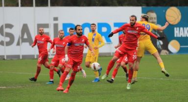 TFF 2. Lig: Belediye Derincespor: 0 - Düzcespor: 0
