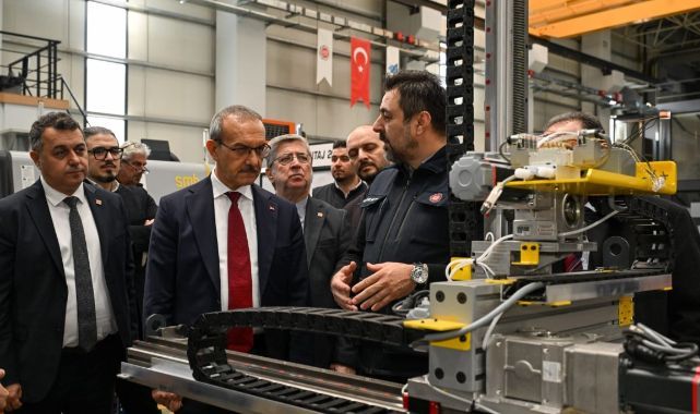 Vali Yavuz, İMES OSB'de incelemelerde bulundu