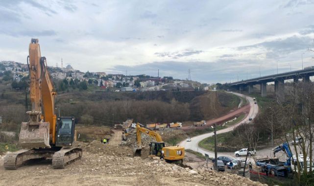 Wilcynski Caddesi'nde 24.200 m3 dolgu, 415 m taş duvar