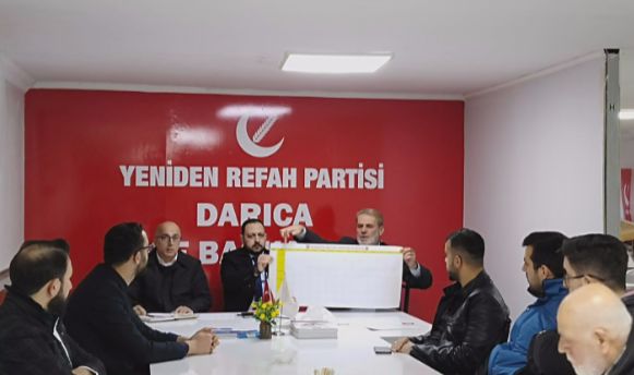 Yeniden Refah Partisi Darıca İlçe Teşkilatı 31 Mart yerel seçimlerine hazır!