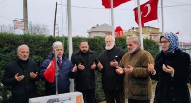 YRP Darıca adayı Kurtuluş, seçim startını şehitlik ziyaretiyle verdi