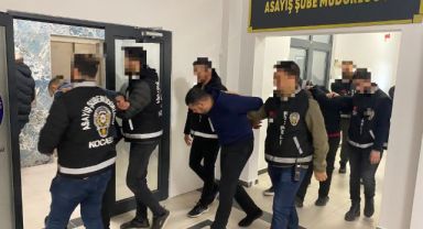 4 milyon liralık malzeme çalan hırsızlar suçüstü yakalandılar