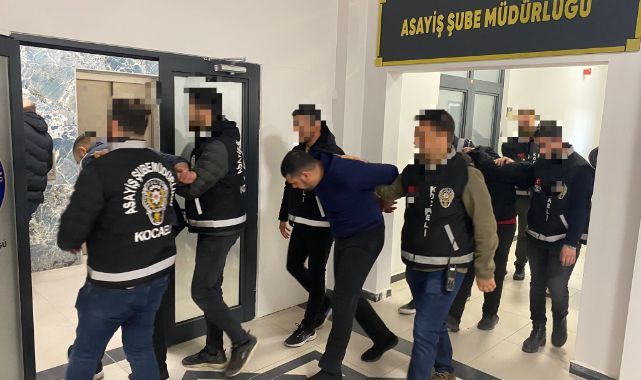 4 milyon liralık malzeme çalan hırsızlar suçüstü yakalandılar