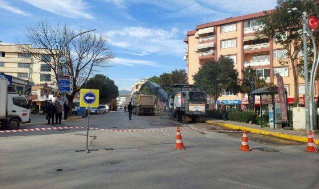 60 Evler Körfez Caddesinde üstyapı yenilendi