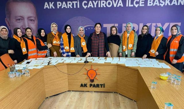 AK Kadın Çayırova’dan üye seferberliği