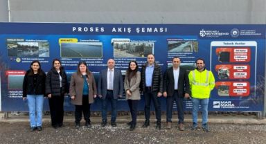 Bakanlık heyeti Türkiye’nin en büyük çevre projesini yerinde inceledi