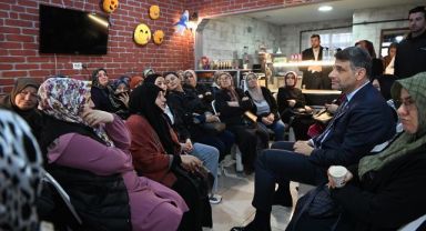 Başkan Kocaman, kadınlarla buluştu