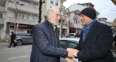 Başkan Söğüt esnafı gezdi