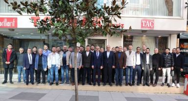 Bünyamin Çiftçi, esnaflarla bir araya geldi