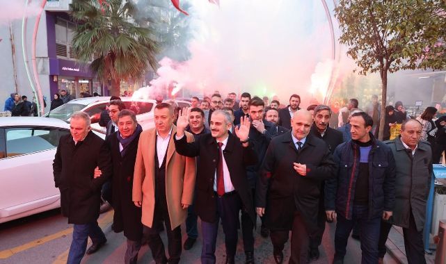 Çayırovalılardan Başkan Çiftçi'ye coşkulu karşılama