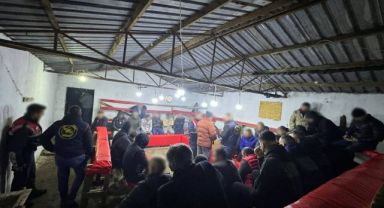 Gebze'de Horoz dövüşüne jandarma baskını