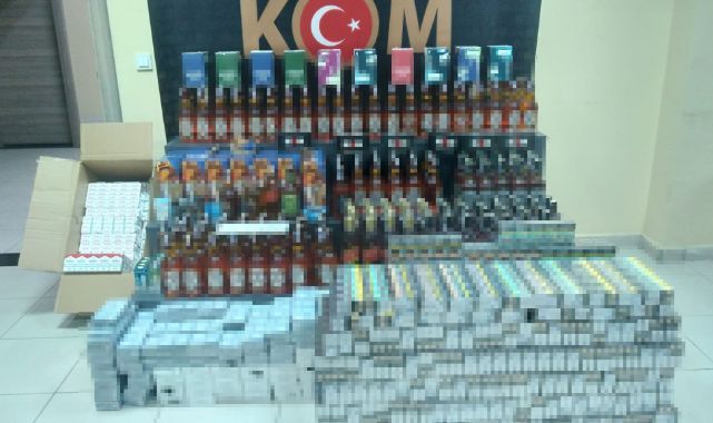 Gebze'de kaçakçılık operasyonu