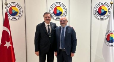 Hisarcıklıoğlu ile Şerifalioğlu iş dünyası için bir araya geldi