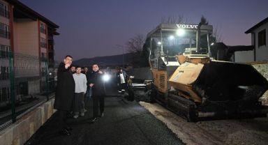 Huzurlu Sokak konfora kavuşturuldu
