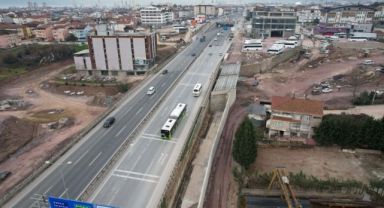 Kaşkaldere Kavşağı’nda ilave köprüye kiriş