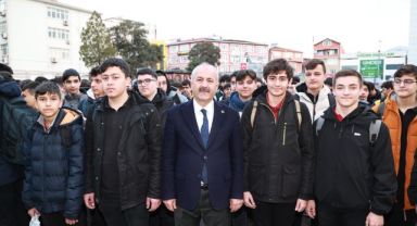 Kaymakam Özyiğit ve Başkan Büyükgöz Gebze Anadolu İmam Hatip’te