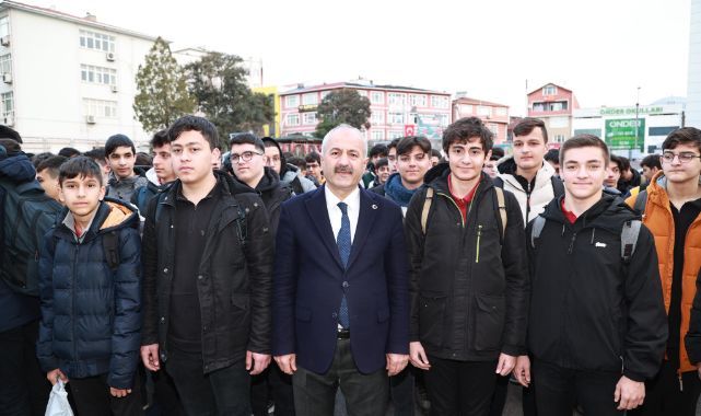 Kaymakam Özyiğit ve Başkan Büyükgöz Gebze Anadolu İmam Hatip’te