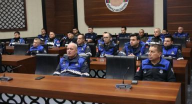 Körfez Belediyesi'nde zabıtalara eğitim