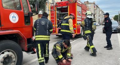 Mutfakta korkutan yangın