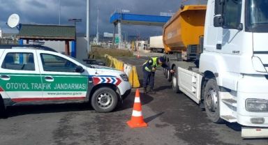 Ocak ayında 112 bin araç kontrol edildi, 605'i trafikten men edildi