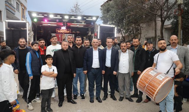 Romanlardan Başkan Söğüt’e davullu zurnalı karşılama