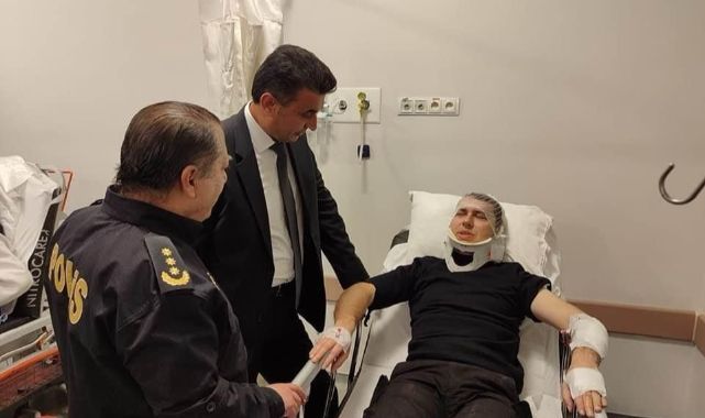 17 yaşında direksiyon başını geçti, kaçarken polisi yaraladı