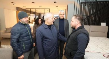 Başkan Büyükgöz'den esnaf ziyaretleri