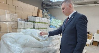 Belediyenin buğdayları ihtiyaç sahiplerine un oluyor