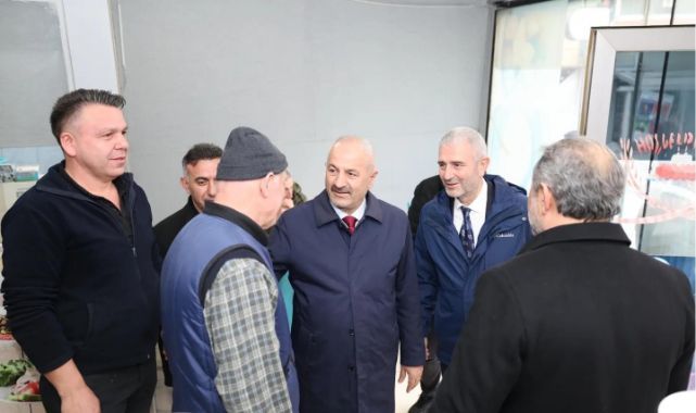 Büyükgöz'den Beylikbağı Bölgesinde Esnaf Turu